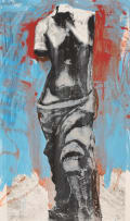 Jim Dine; The Red, White and Blue Venus for Mondale (D'Oench and Feinberg 182)