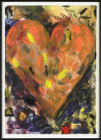 Jim Dine; From the 9 Hearts from Nicolai Strasse series