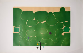 Victor Pasmore; Il Labirinto della Psiche (The Labyrinth of the Psyche) (Lynton Graphics G40)