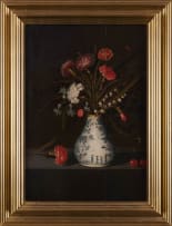 Dutch School, 17th Century; Flowers in a Vase