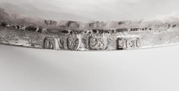 A pair of George III silver sauceboats, Edward Farrell, London, 1783
