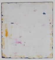 Salah Elmur; Untitled (Composition with Figures in Blue and Brown)