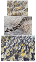 Stephen Mbatia; Untitled (Wildebeest Migration I); Untitled (Wildebeest Migration II); Untitled (Wildebeest Migration III), three
