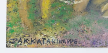 Jak Katarikawe; Untitled (Herd of Elephants)