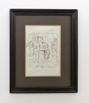 Geoffrey Mukasa; Untitled (Four Figures)