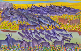 Ancent Soi; Untitled (Wildebeest)