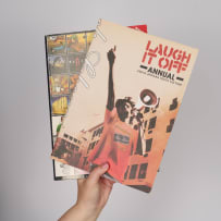 Justin Nurse (ed); Laugh It Off, Annual, South African Youth Culture Vol 1 and 2, two