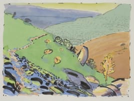 Clive van den Berg; Green Mountainside
