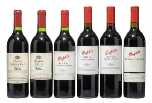 Penfolds; Collection; 1994, 1996, 2000, 2002, 2003; 6 (1 x 6); 750ml