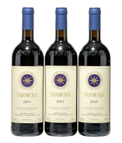Tenuta San Guido; Sassicaia; 2019; 3 (1 x 3); 750ml