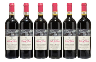 Podere Le Ripi; Brunello di Montalcino Cielo d'Ulisse; 2018; 6 (1 x 6); 750ml