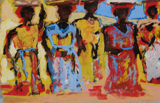 Gerard Sekoto; Back from Town