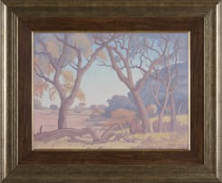 Jacob Hendrik Pierneef; On the Pongola River, Shingwedzi