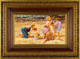 Adriaan Boshoff; Beach Scene