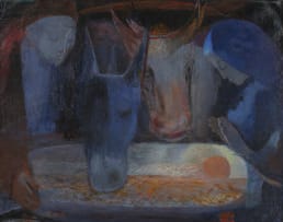 Maud Sumner; Nativity Scene