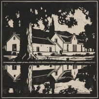 Jacob Hendrik Pierneef; Stille Waters (Still Waters) (Nilant 4)