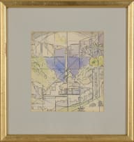 Jacob Hendrik Pierneef; Studies for the Johannesburg Station Panels: Louis Trichardt; Mont-aux-Sources; Premier Mine; Waterval Boven, four