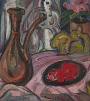Irma Stern; Still Life with Pink Cloth