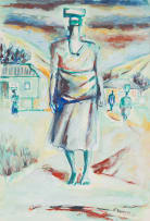Gerard Sekoto; Eastwood Memories (The Green Woman)