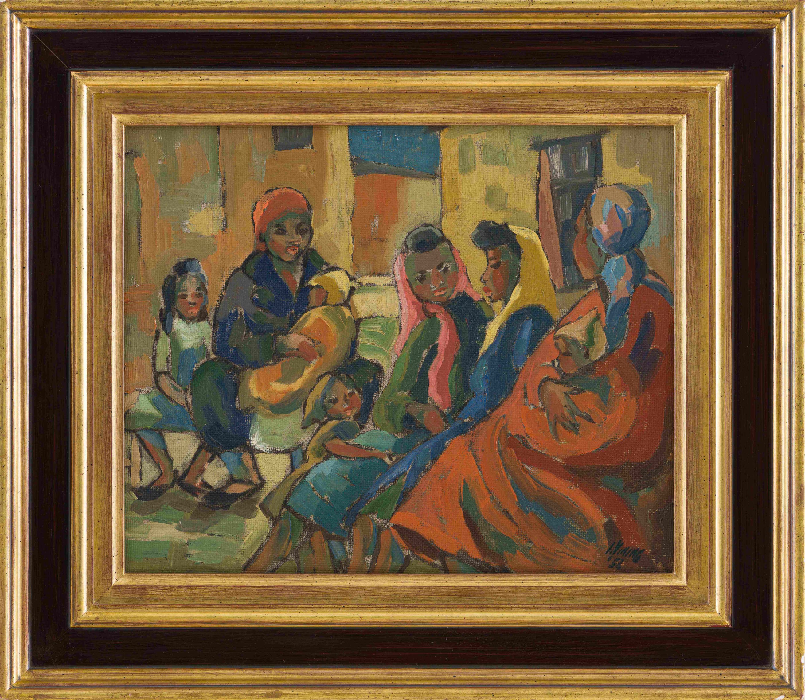 Group of Women and Children by Iris Ampenberger Strauss & Co