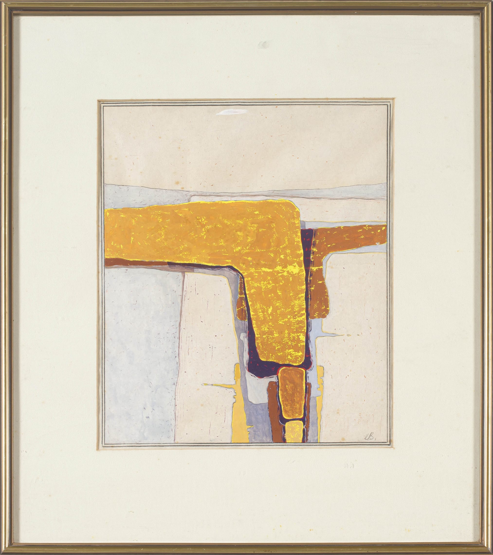 Abstract with Gold by Kenneth Bakker | Strauss & Co