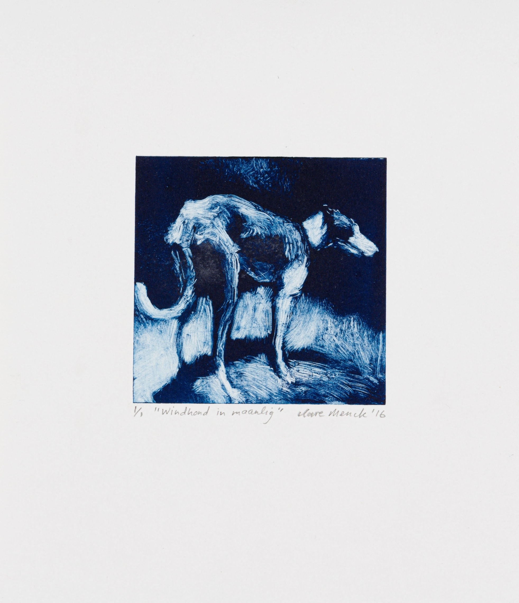 Windhond by Clare Menck Strauss & Co