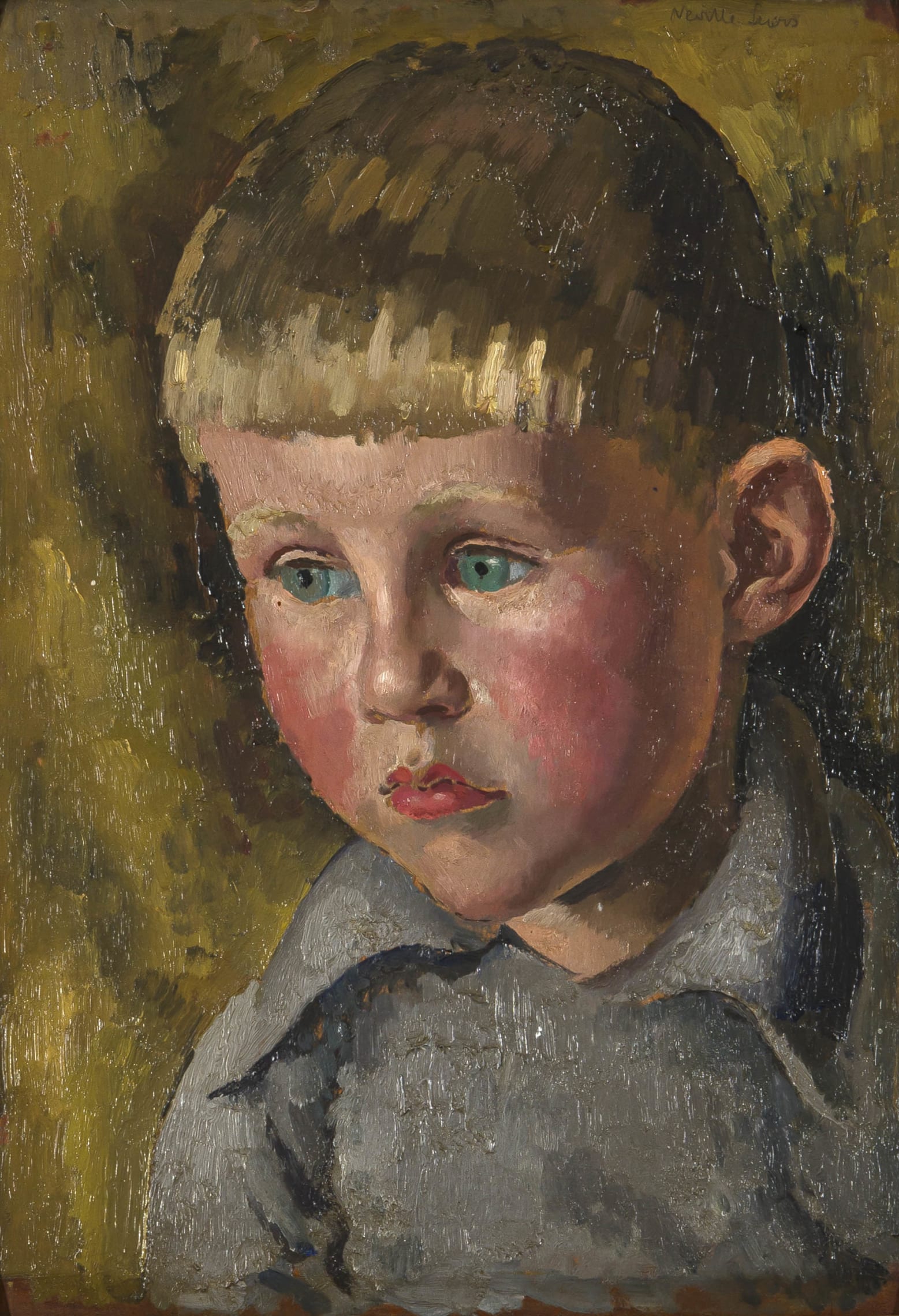 Portrait of a Boy by Alfred Neville Lewis | Strauss & Co