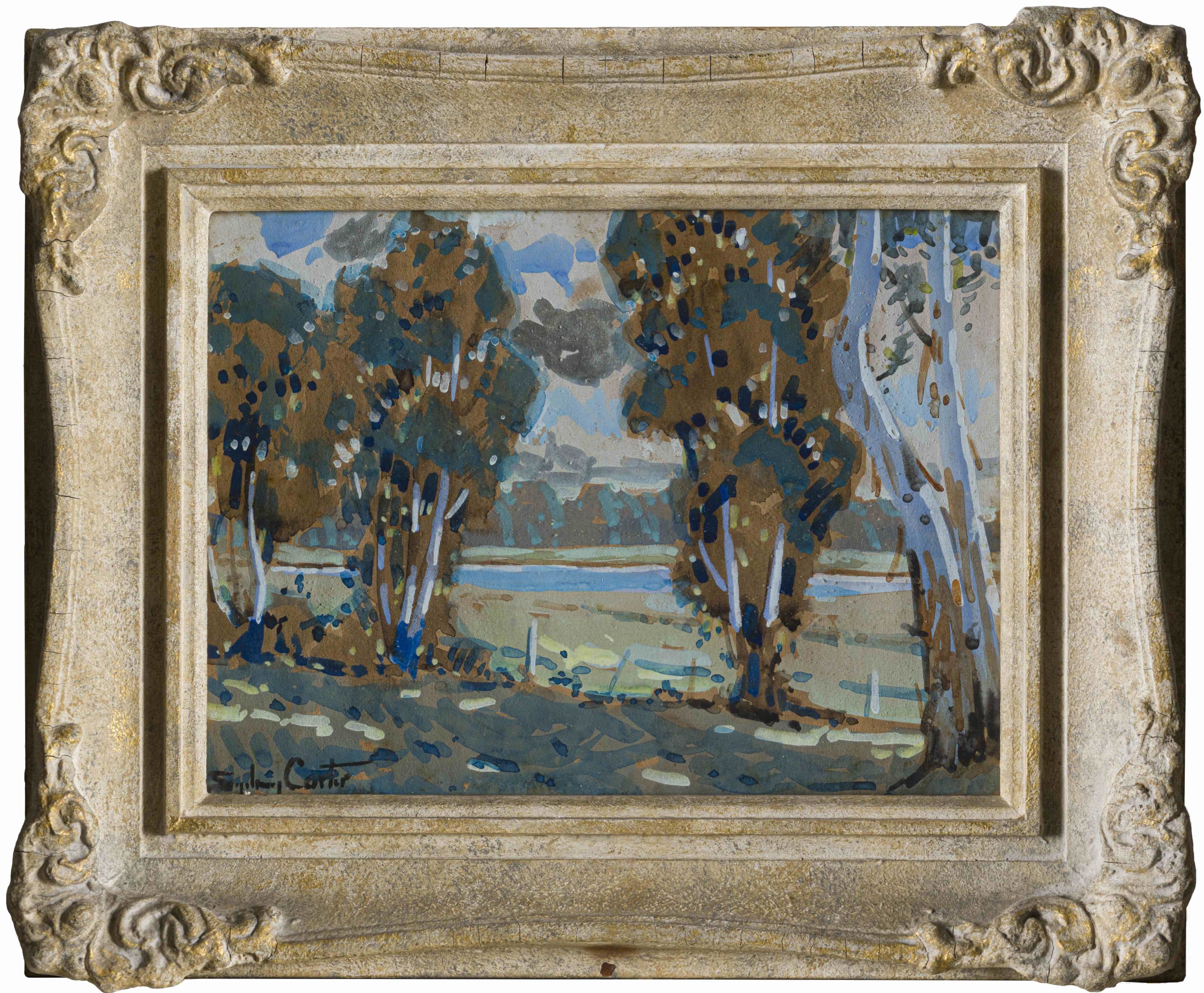Landscape with Trees by Sydney Carter Strauss & Co