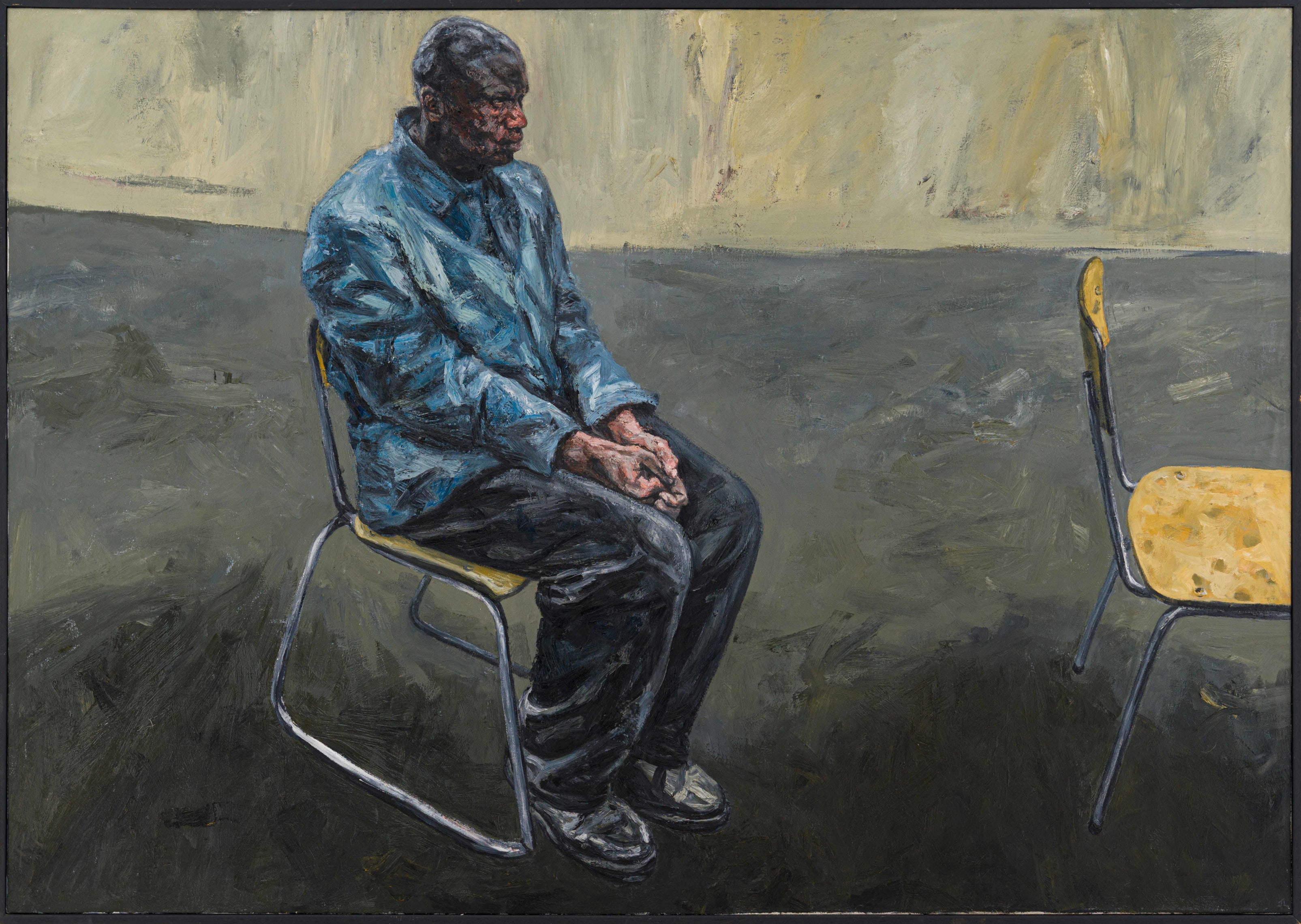 Man in Chair by Johann Louw Strauss & Co