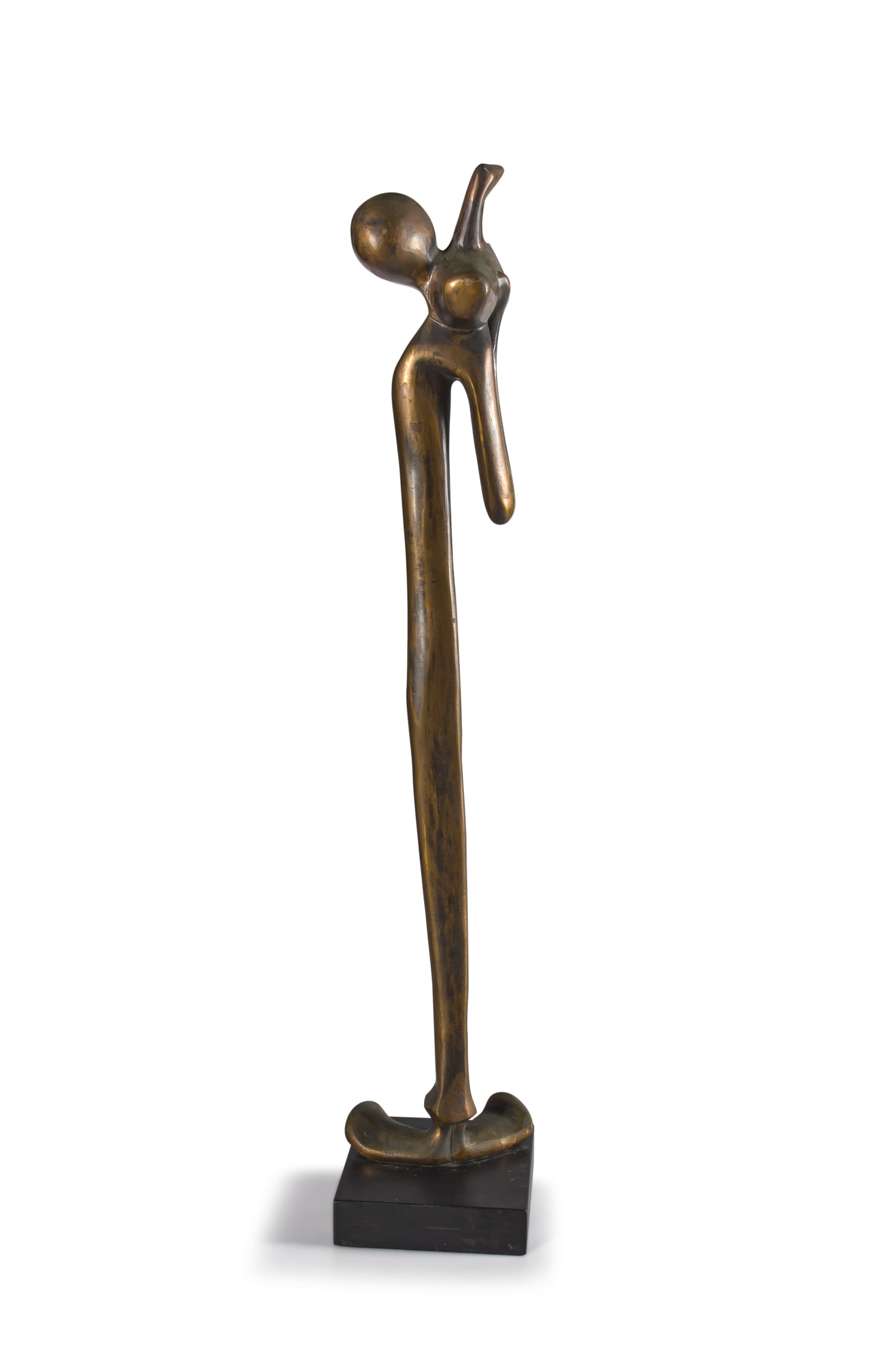 Figure with Bird by Michael Fleischer | Strauss & Co