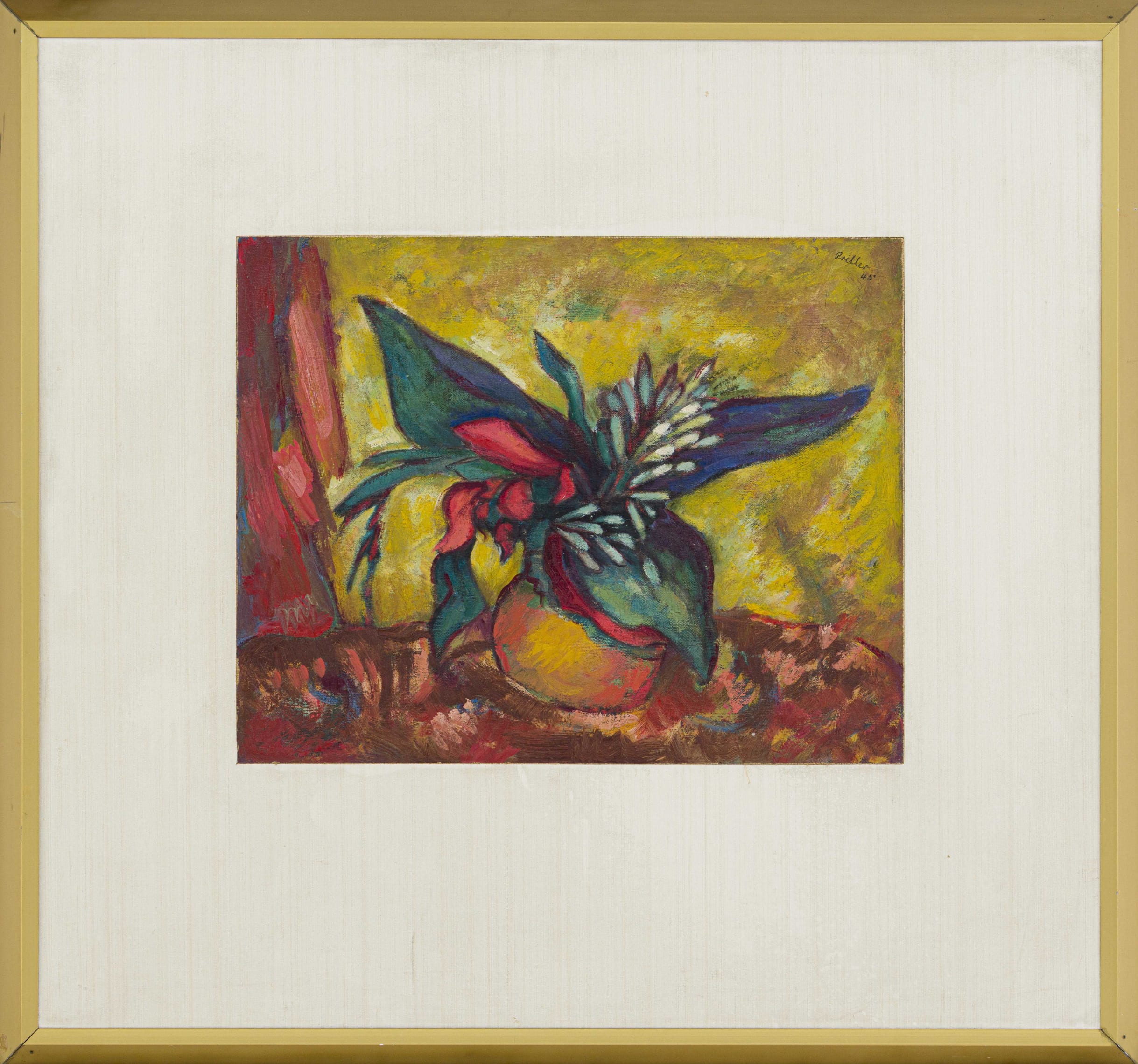 Flowers in a Vase by Alexis Preller Strauss & Co