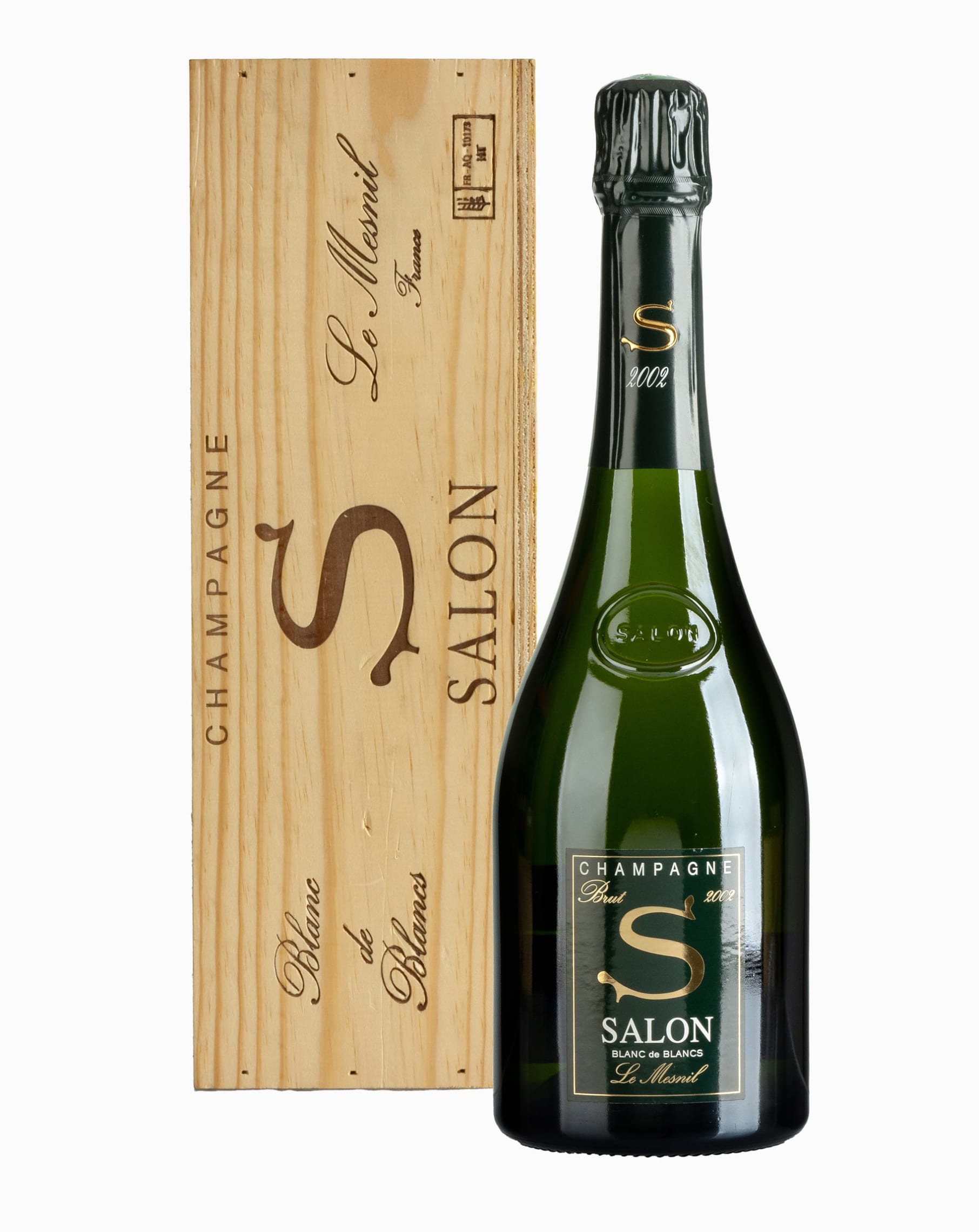 Salon; Le Mesnil Blanc de Blancs Brut; 2002; 2 (1 x 2); 750ml | Strauss ...