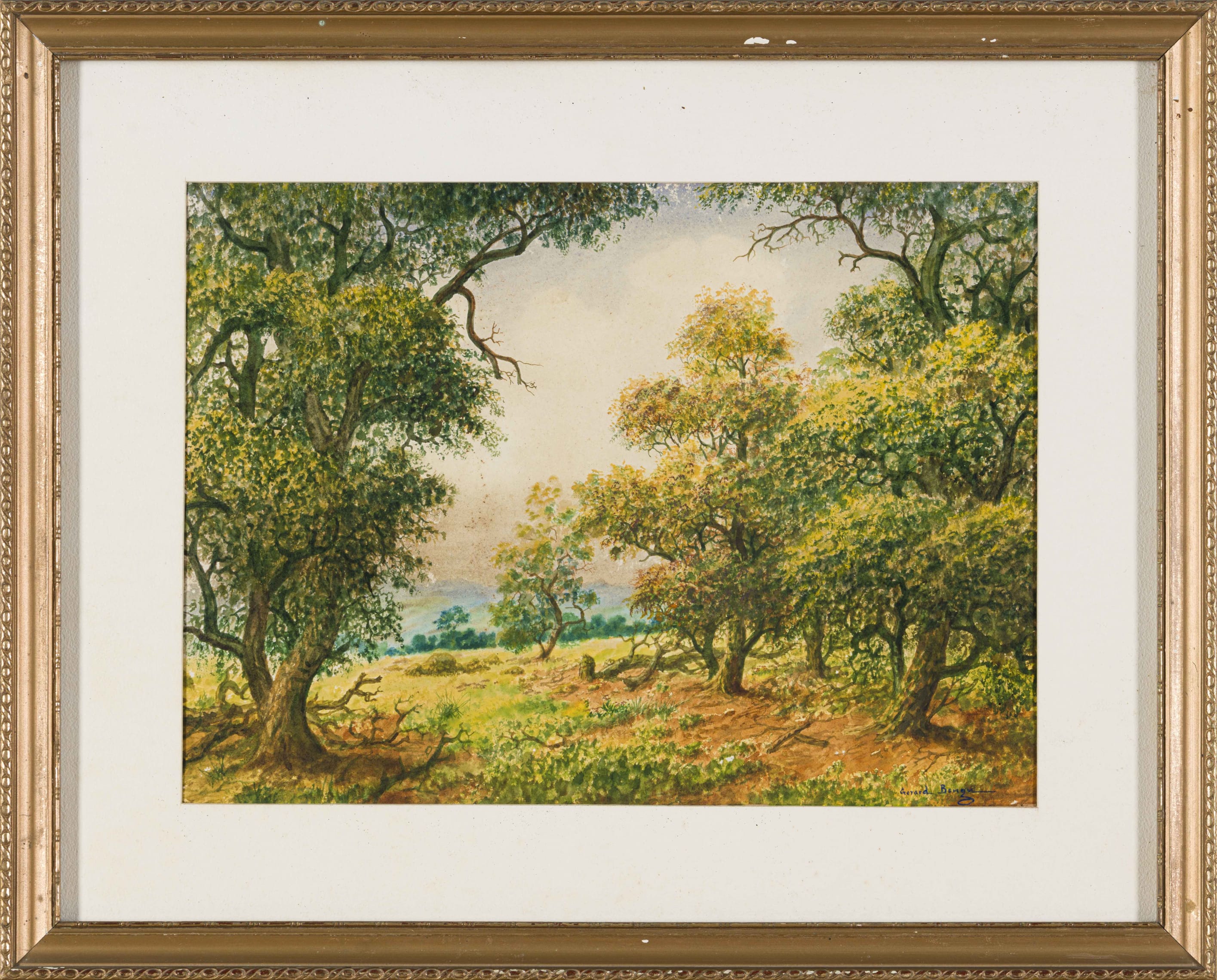 Landscape with Trees by Gerard Bhengu | Strauss & Co