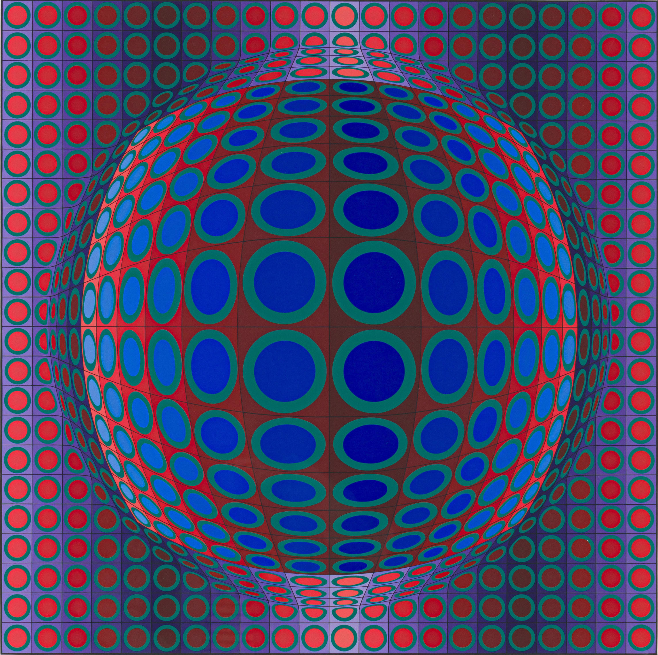 Vega Pcs. I by Victor Vasarely | Strauss & Co