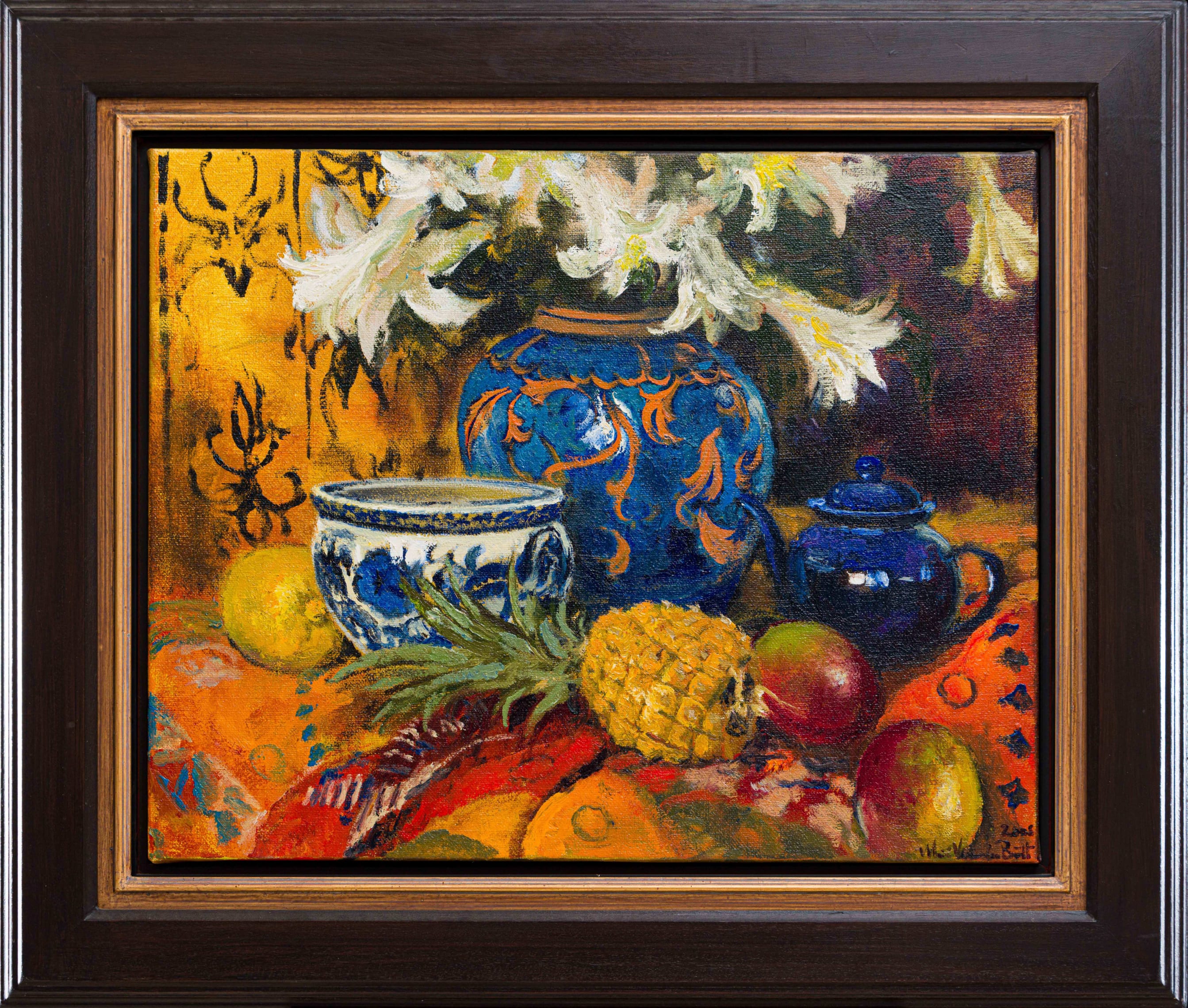 Still Life With Blue Vase I By Mari Vermeulen-Breedt | Strauss & Co