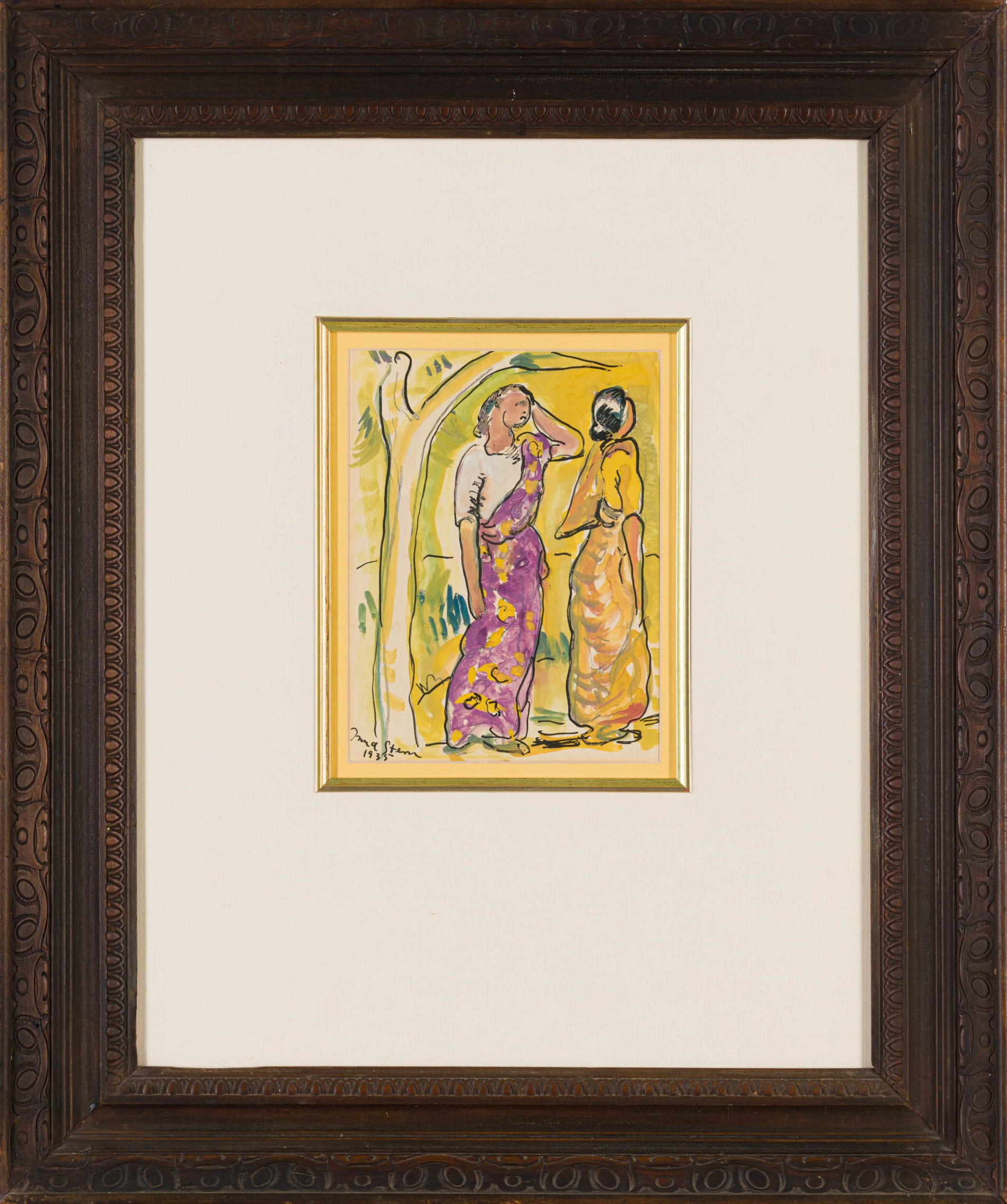 Two Indian Women by Irma Stern | Strauss & Co