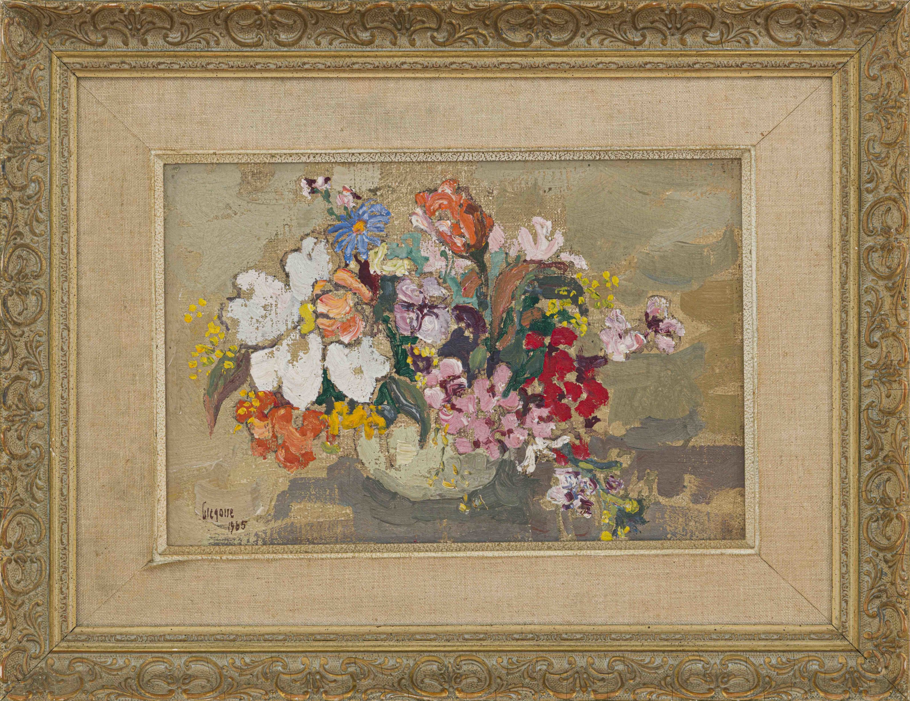 Flowers in a Vase by Gregoire Boonzaier | Strauss & Co