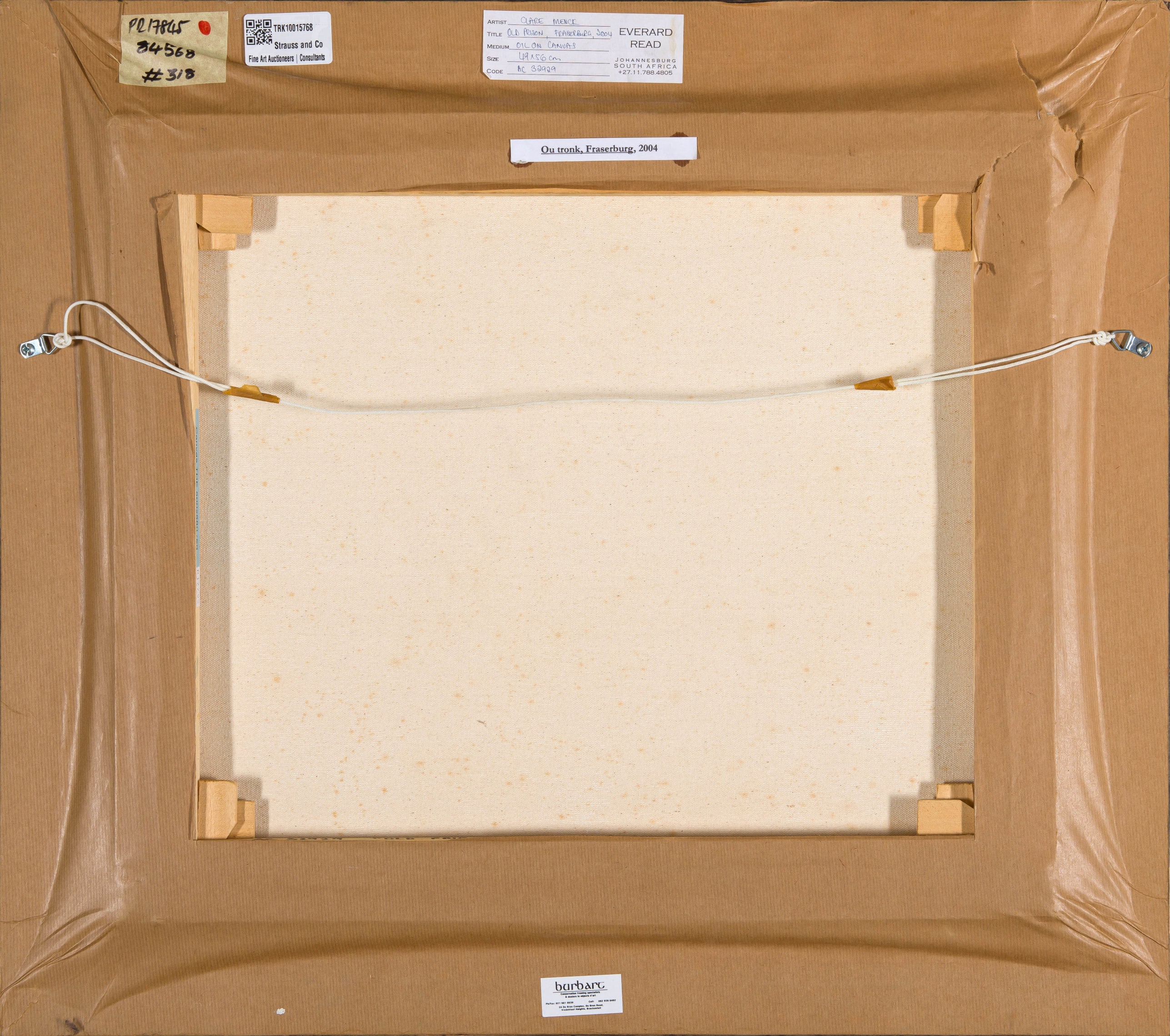 Ou Tronk, Fraserberg (Old Prison, Fraserburg) by Clare Menck Strauss & Co