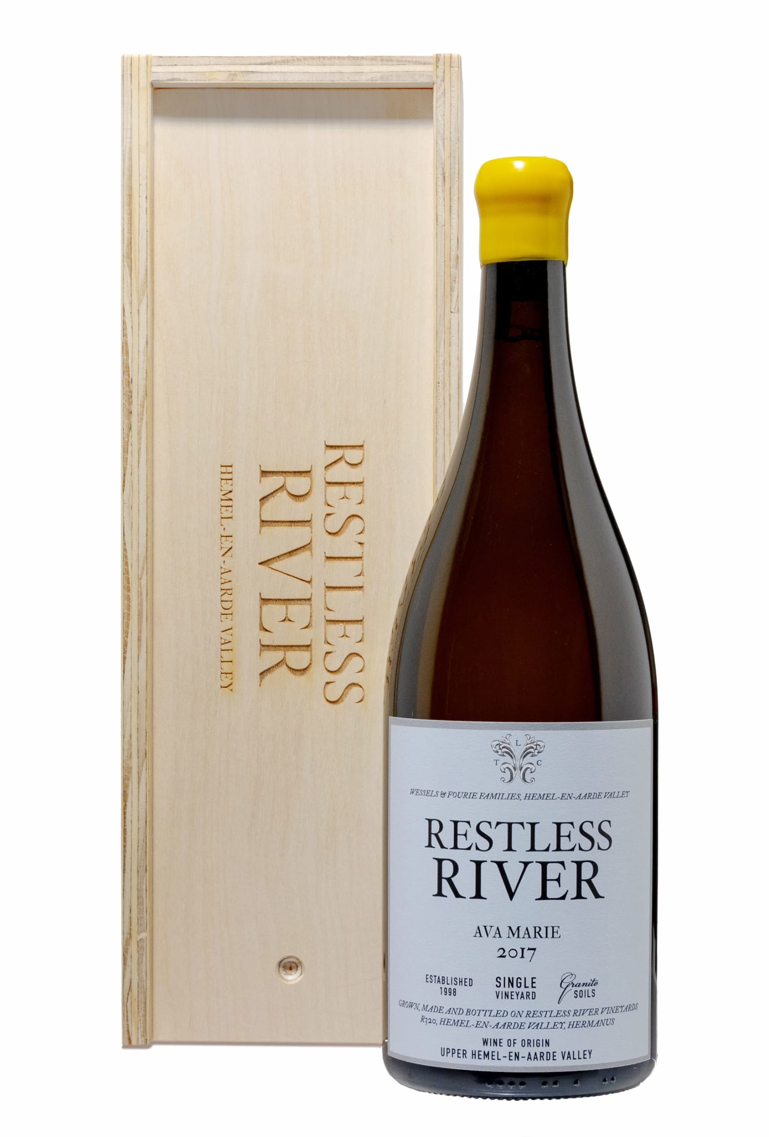 2017 Ava Marie Chardonnay 1 (1 x 1) 3000ml by Restless River | Strauss & Co