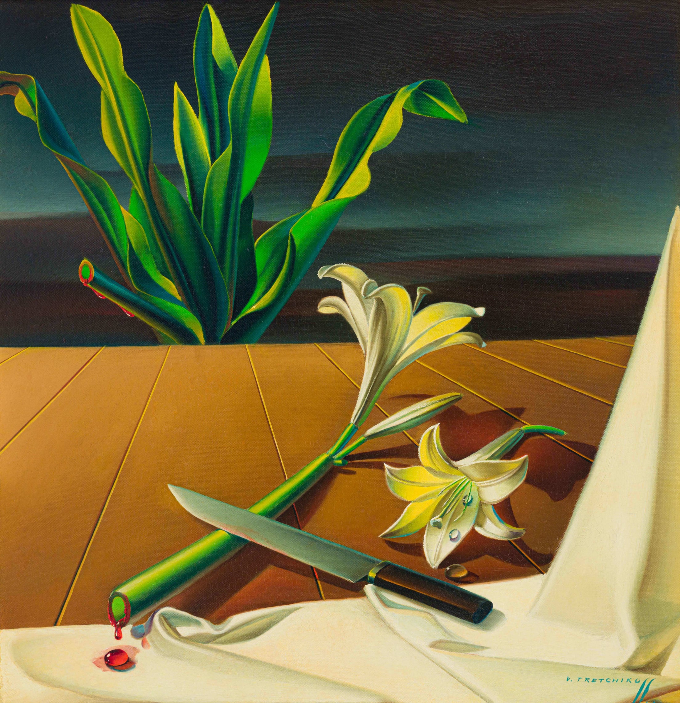 Bleeding Lily (Java) by Vladimir Tretchikoff | Strauss & Co